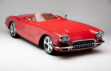 Chevrolet Corvette 1958 Roadster - Un Viaje Retro-Futurista. 8