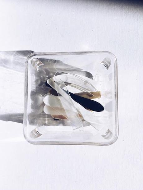 Gotero del suero espátulas cremas