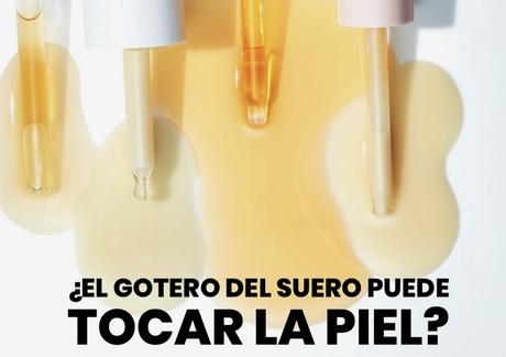 opiniones argentina skincare el gotero del serum puede tocar la piel de la cara