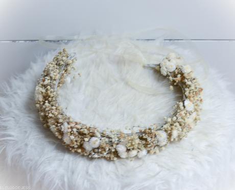 CORONA DE FLOR PROCESADA PARA AITANA CORONA DE FLOR PROCESADA PARA AITANA