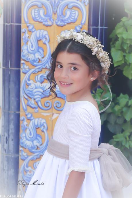 CORONA DE FLOR PROCESADA PARA AITANA CORONA DE FLOR PROCESADA PARA AITANA