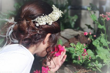 CORONA DE FLOR PROCESADA PARA AITANA CORONA DE FLOR PROCESADA PARA AITANA