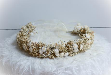 CORONA DE FLOR PROCESADA PARA AITANA CORONA DE FLOR PROCESADA PARA AITANA