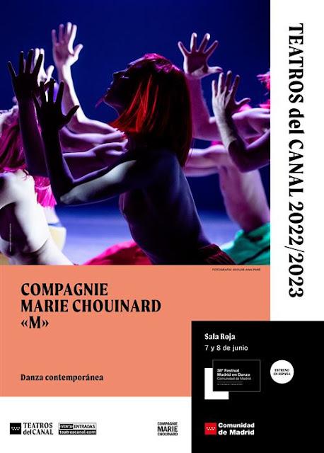 TEATROS DEL CANAL.- COMPAGNIE MARIE CHOUINARD, ESPECTÁCULO DE DANZA Â«MÀ«: AULLIDOS Y RITMOS QUE VAN DESDE LO TRIBAL A LO ESPONTÁNEO