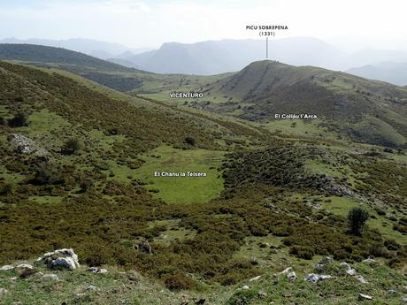 Viḷḷamayor-Braña´l Vaḷḷe-Vicenturo-Picu Redondo-Braña´l Pibidal