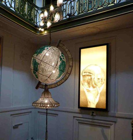 Lámparas del Museo Escher en La Haya
