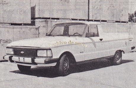 Ford Falcon Ranchero Diesel presentado en el año 1988