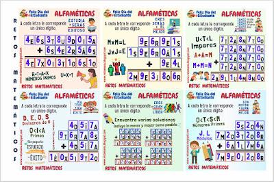 ALFAMÉTICAS: DÍA DEL ESTUDIANTE ALFAMÉTICAS: DÍA DEL ESTUDIANTE
