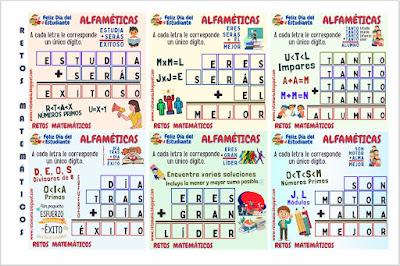 ALFAMÉTICAS - DÍA DEL ESTUDIANTE
