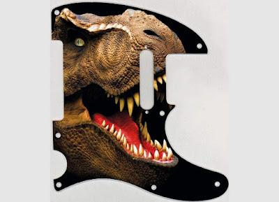 Equipamiento mesozoico para guitarristas