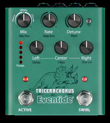 Equipamiento mesozoico para guitarristas