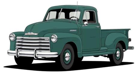 Antigua Camioneta Chevrolet: De Reliquia a Visionario Ícono Retrofuturista 4