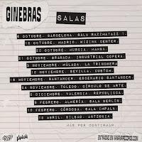Ginebras presenta su gira de salas 2023 - 2024