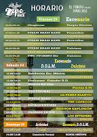 Horarios y plano oficial del ZepoRock 2023