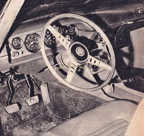 Ford Mustang diseñado por Carrozzeria Bertone en el año 1965