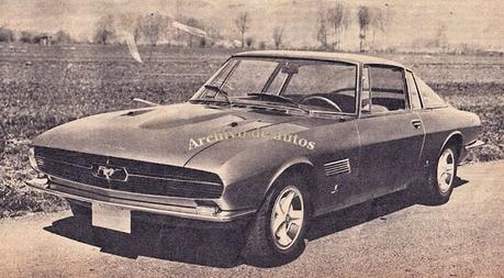 Ford Mustang diseñado por Carrozzeria Bertone en el año 1965