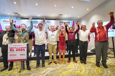 UNIDAD Y MOVILIZACIÓN PARA TRASCENDENCIA DE LA 4T UNIDAD Y MOVILIZACIÓN PARA TRASCENDENCIA DE LA 4T