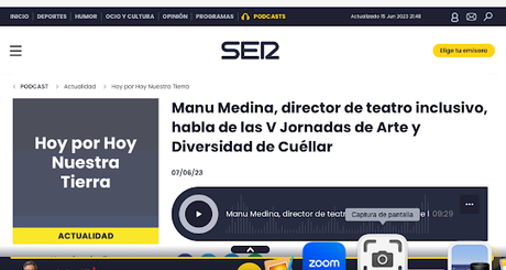 Prensa, escrita, cadena ser, por Manu Medina