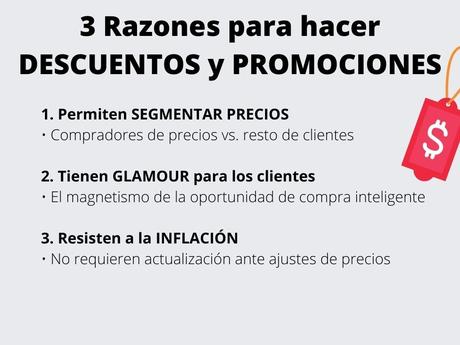 3 poderosas razones para hacer descuentos y promociones