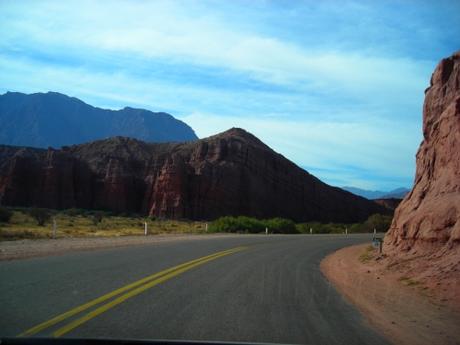 Paisajes de Salta a Cafayate. Salta. Argentina