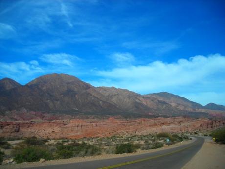Paisajes de Salta a Cafayate. Salta. Argentina