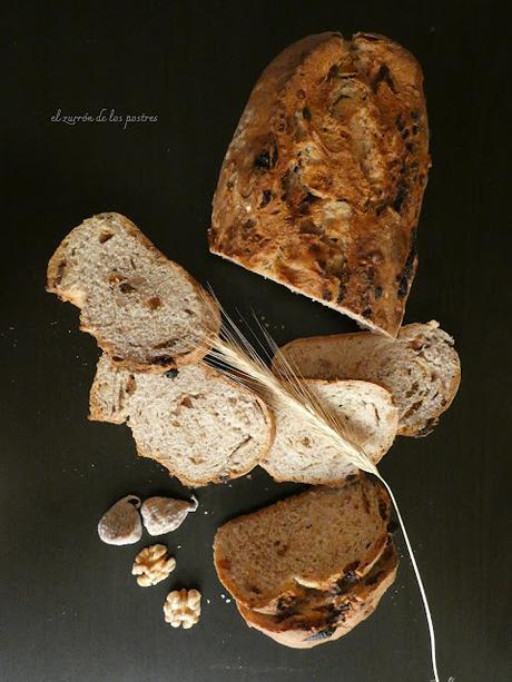 Hogaza de Pan con Higos y Nueces