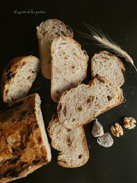 Hogaza de Pan con Higos y Nueces