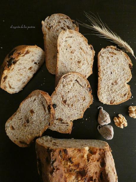 Hogaza de Pan con Higos y Nueces
