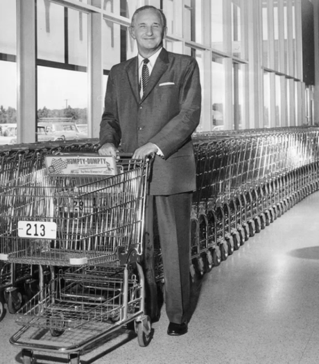 Origen de los carros de mercado