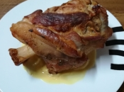 Codillo asado cerveza