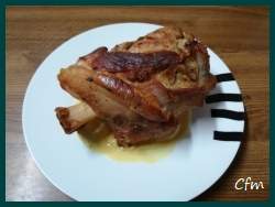 Codillo asado a la cerveza