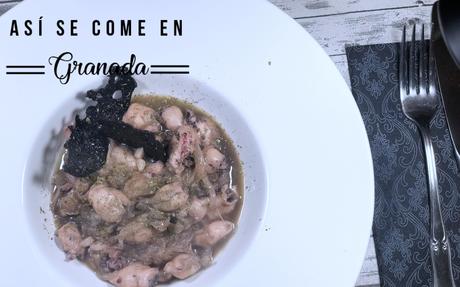 Chipirones con cebolla