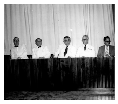 Catedráticos de la Universidad de Panamá en 1952