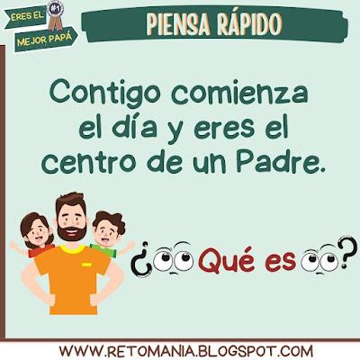 Desafío matemático, Reto matemático, Problemas matemáticos, Problemas de ingenio, Problemas de lógica, Día del Padre, Día de papá, Acertijos, Acertijos matemáticos, Adivinanzas, Reto visual