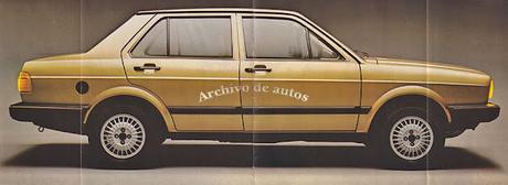 Volkswagen Gacel presentado en septiembre de 1983 en Argentina
