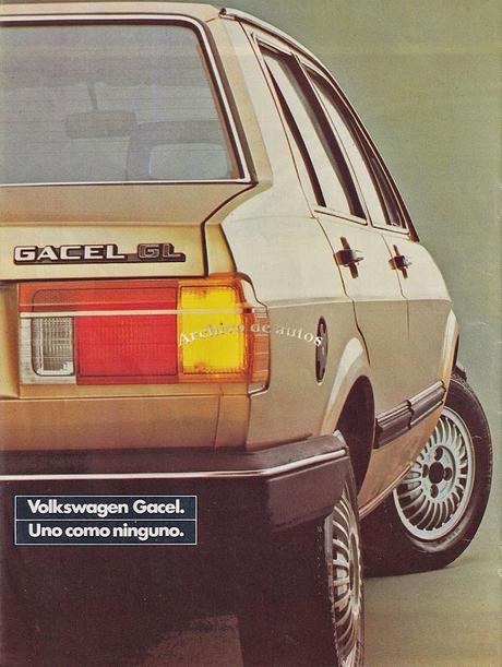 Volkswagen Gacel presentado en septiembre de 1983 en Argentina