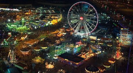 Vista aérea del complejo Global Village