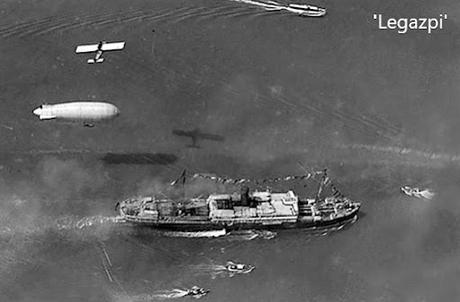 EL VAPOR 'LEGAZPI', HUNDIDO POR LA AVIACIÓN FRANQUISTA (1937)