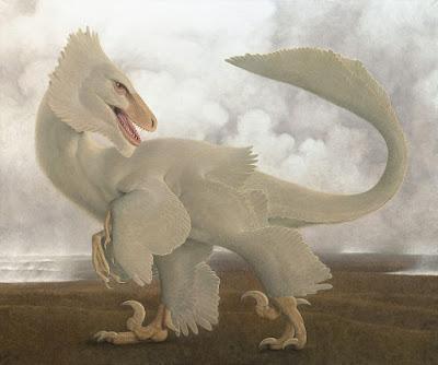 Las oscuras pinturas paleontológicas de Konstantin Korobov