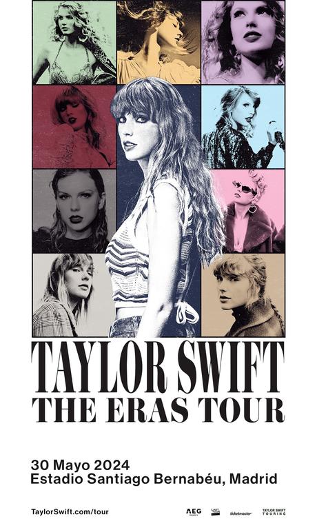 Taylor Swift, en el Santiago Bernabéu el 30 de mayo de 2024