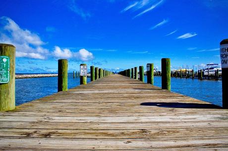 Bahía de Chesapeake en Betterton Beach, Maryland