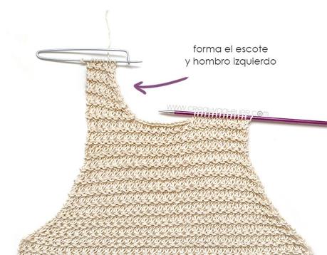 Tank Top de Punto NATURtop – Patrón y Tutorial Tank Top de Punto NATURtop – Patrón y Tutorial