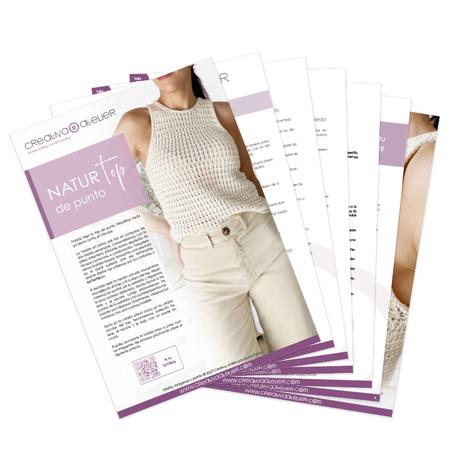 Tank Top de Punto NATURtop – Patrón y Tutorial Tank Top de Punto NATURtop – Patrón y Tutorial