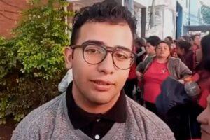 El perfil falso de César Sena en Tinder con el que conoció a Cecilia