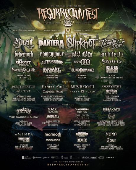 Horarios del Resurrection Fest 2023