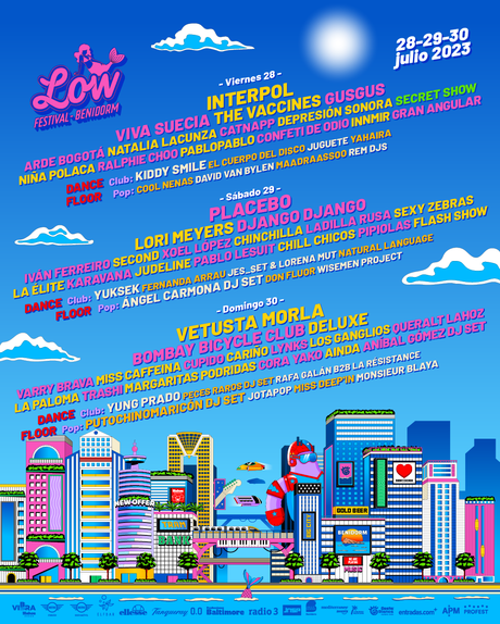 Cartel completo del Low Festival 2023