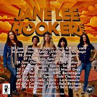 Conciertos en España en junio y julio del 2023 de Jane Lee Hooker