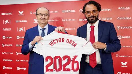 Víctor Orta, nuevo director deportivo del Sevilla hasta 2026