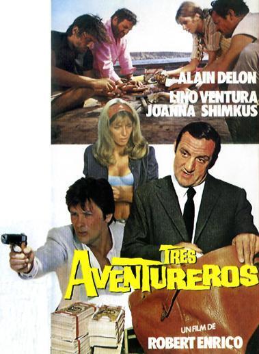 Tres aventureros (Francia, Italia; 1967)