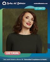 Concierto de Tarquim y Luz Casal en las Noches del Botánico